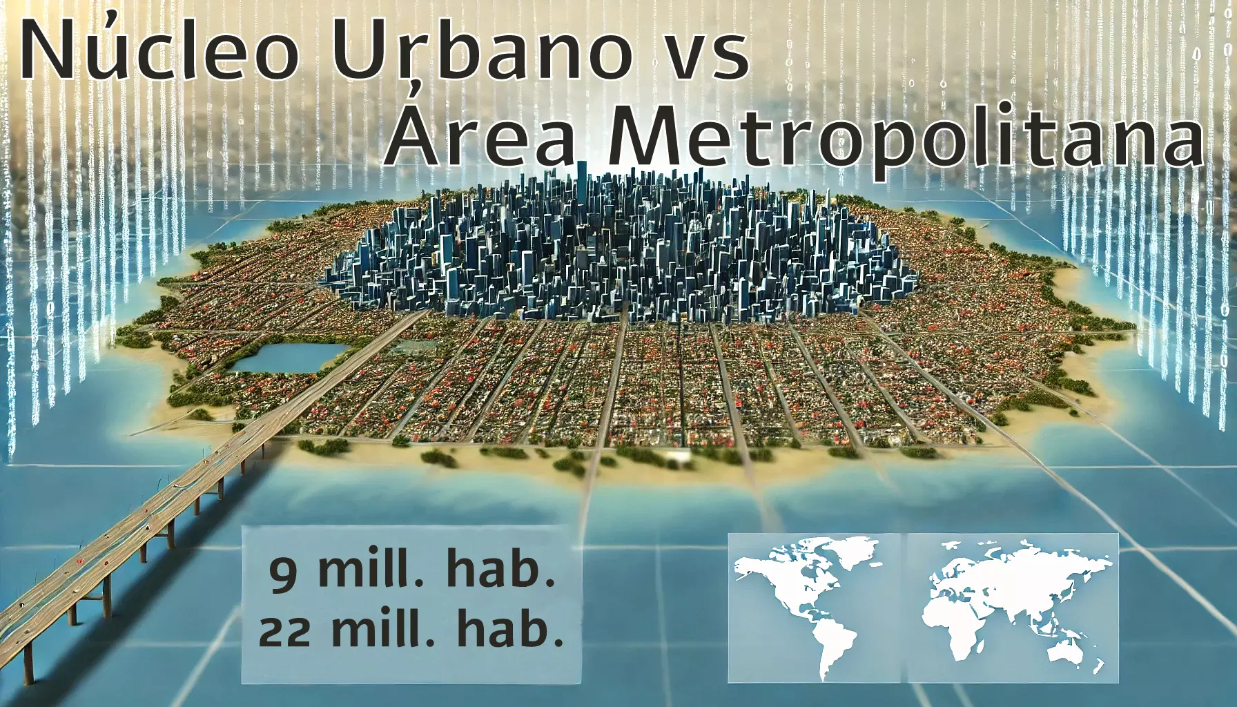 poblacion de una mega ciudad